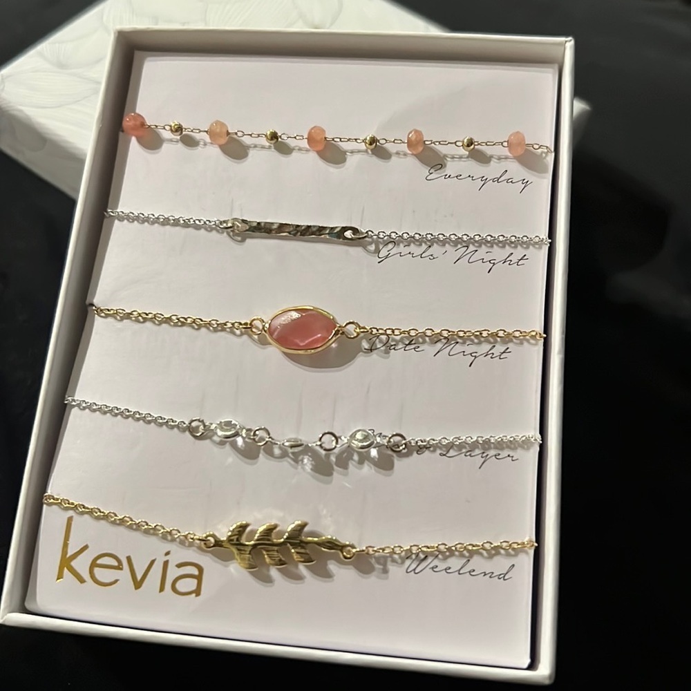 Kevia Sarah Five Piece Bracelet‎ Set